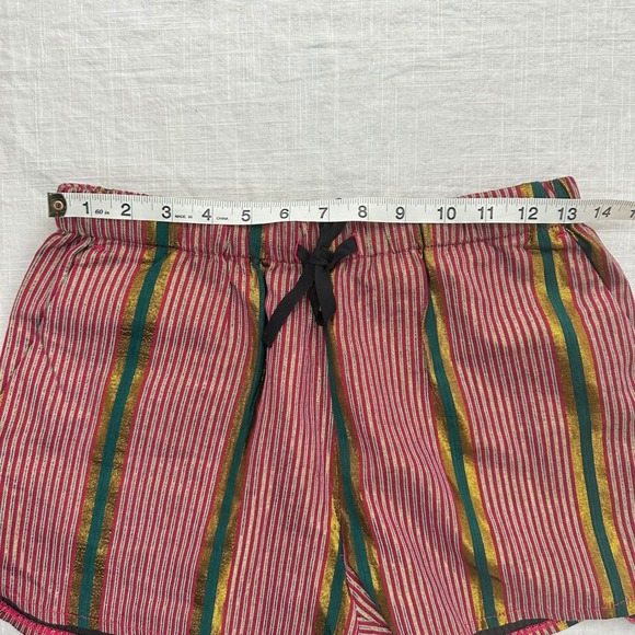 Scotch & Soda Le Jardin D'Apus Striped Shorts Elastic Waist‎ Small - Picture 3 of 8